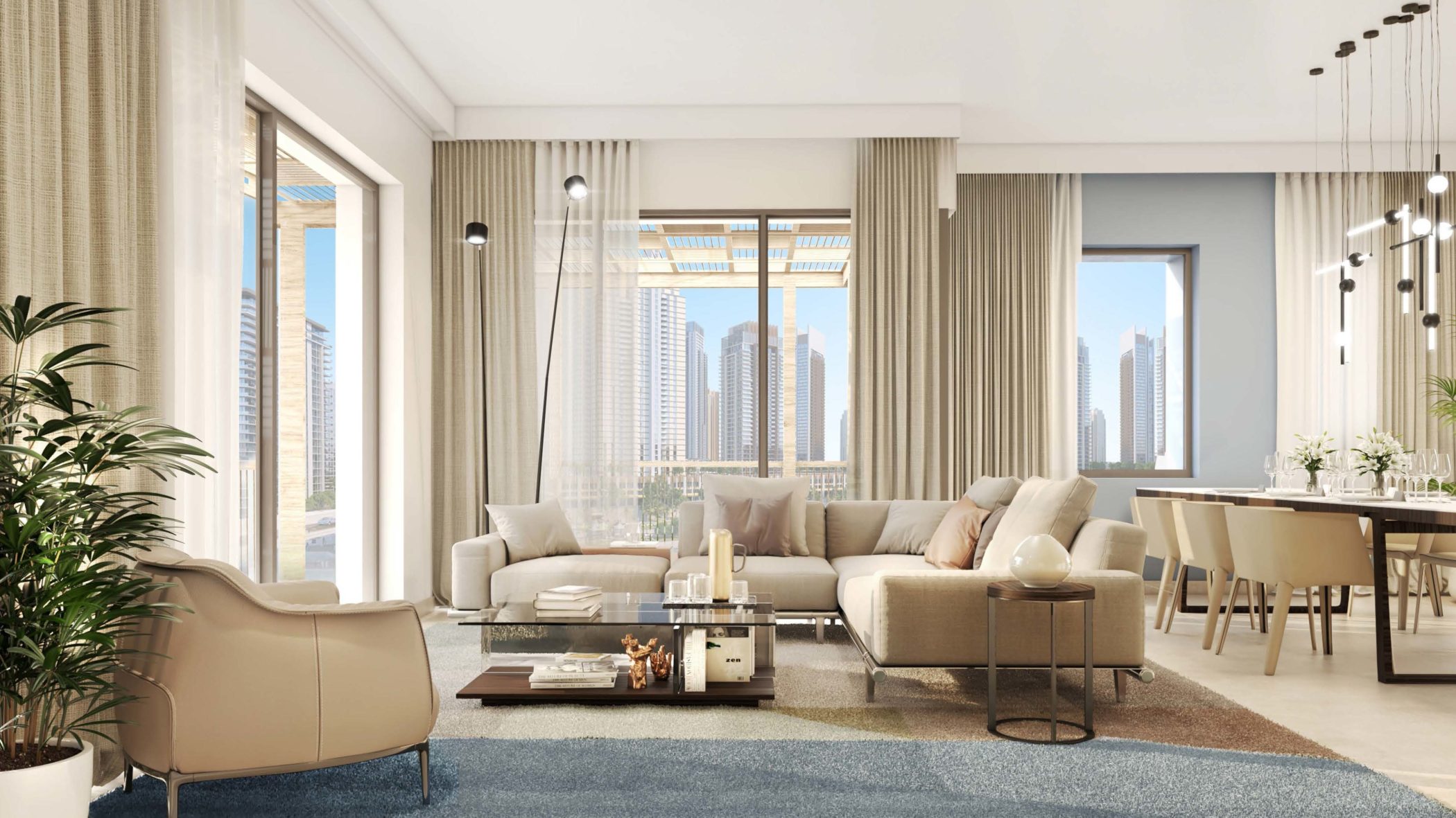 Breeze by Emaar at Dubai Creek Harbour. Luxury apartments for sale in Dubai