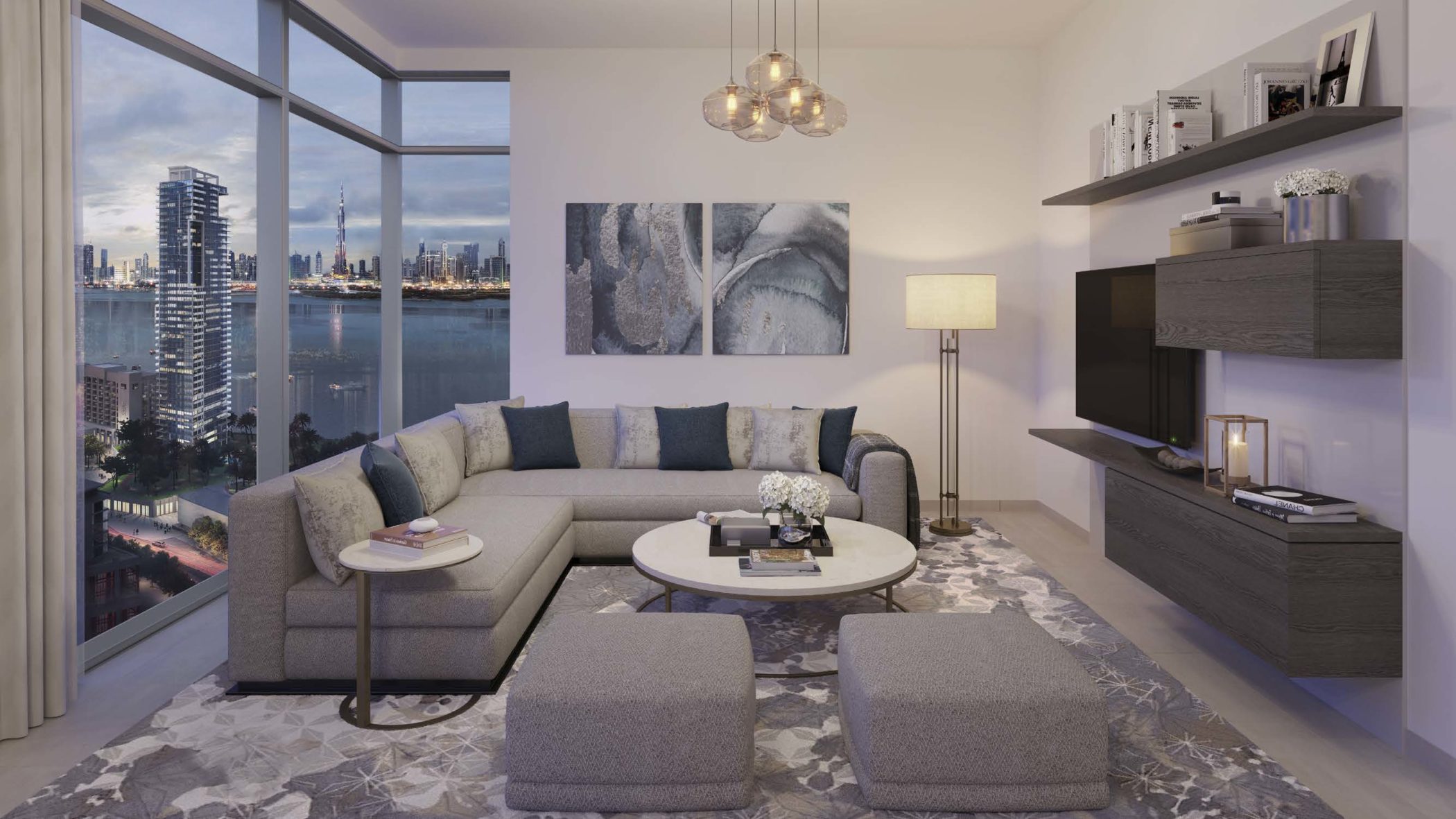 Creek Rise by Emaar in Dubai Creek Harbour. Luxury apartments for sale in Dubai