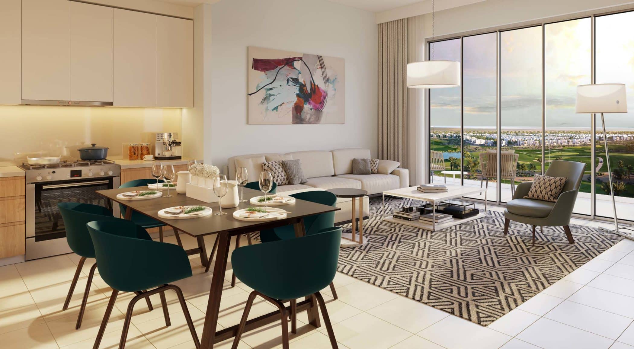 Golf Views in Emaar South