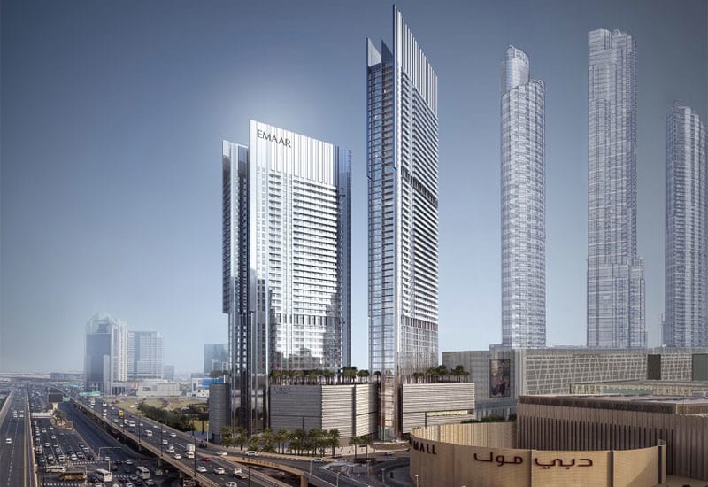 Vida Residences Dubai Mall by Emaar at Downtown Dubai. Luxury apartments for sale in Dubai