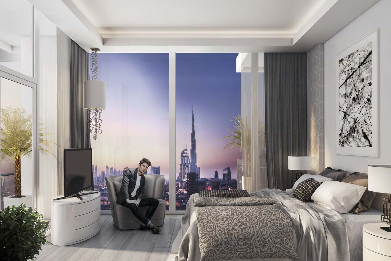 Aliyah by Azizi in Dubai Healthcare City. Luxury apartments for sale in Dubai