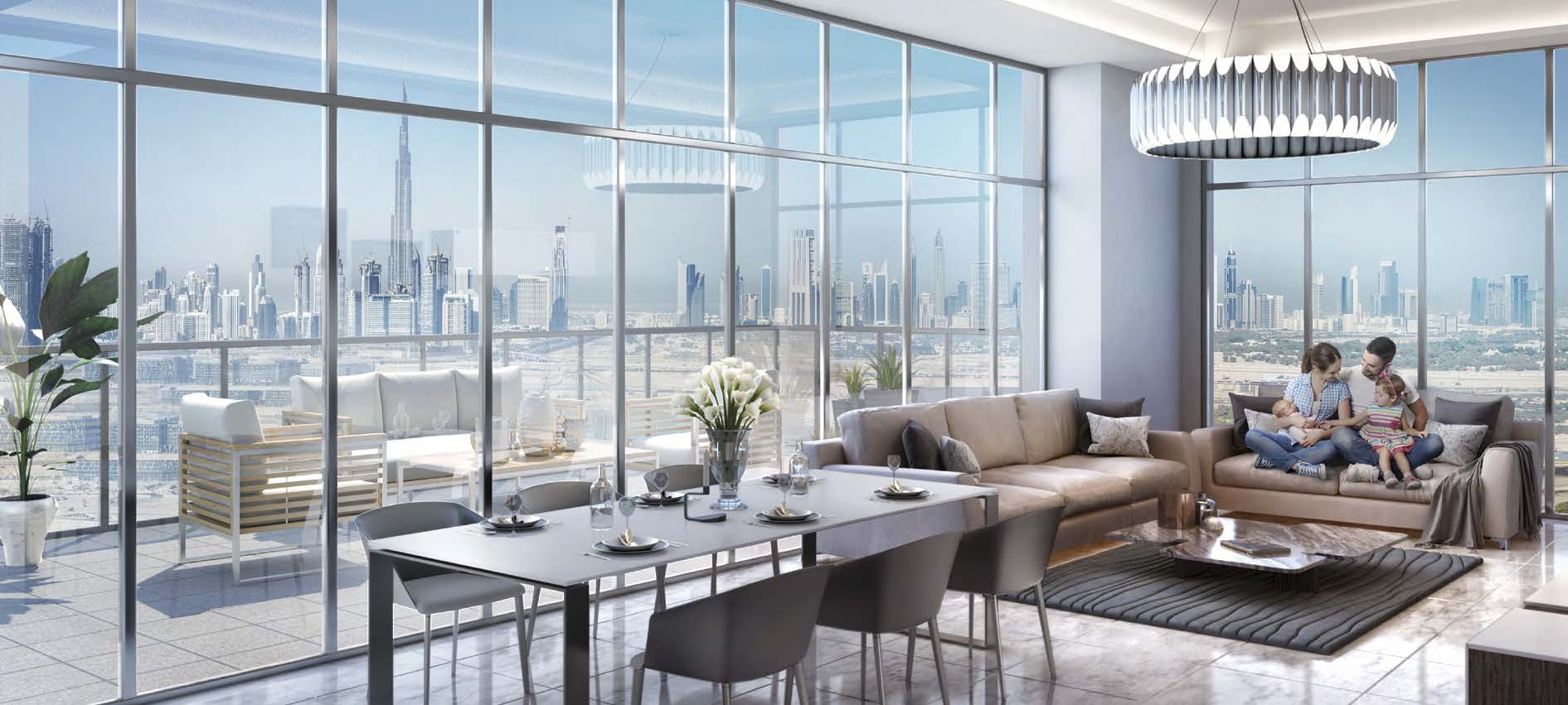 Farhad by Azizi in Dubai Healthcare City. Luxury apartments for sale in Dubai