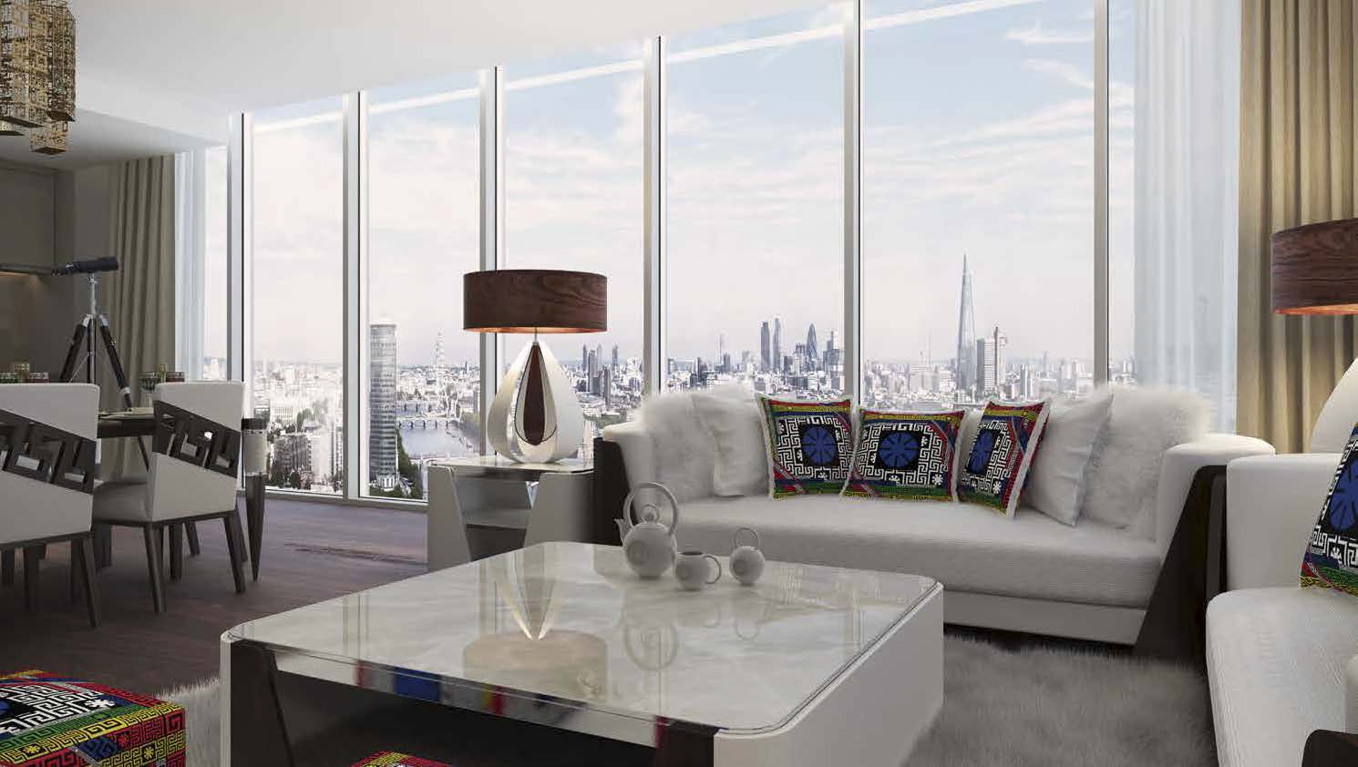 Aykon London One by Damac in London. Luxury apartments for Sale in London