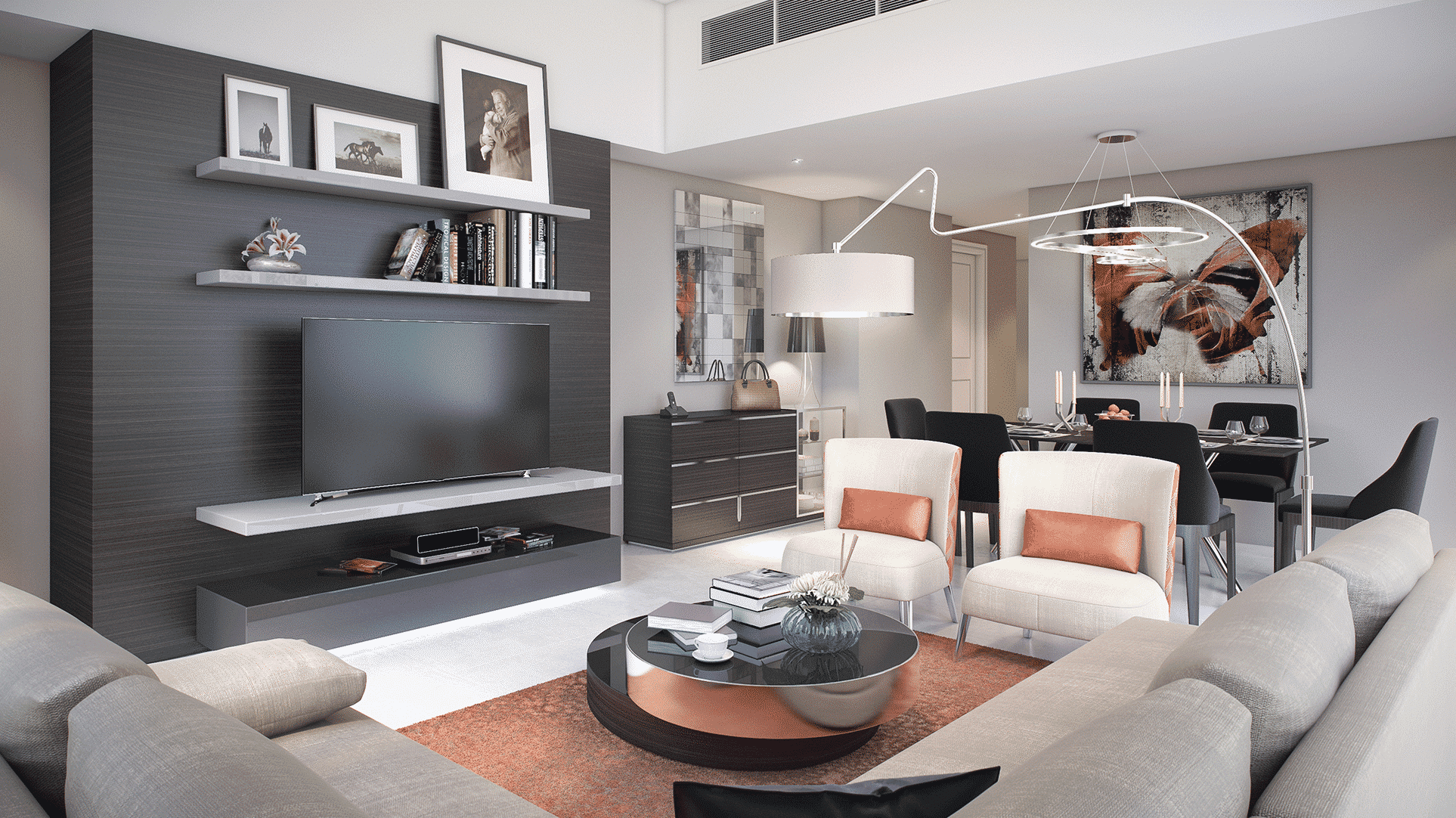 Skyview Levels Golf Vita by Damac at Damac Hills. Luxury apartments for Sale