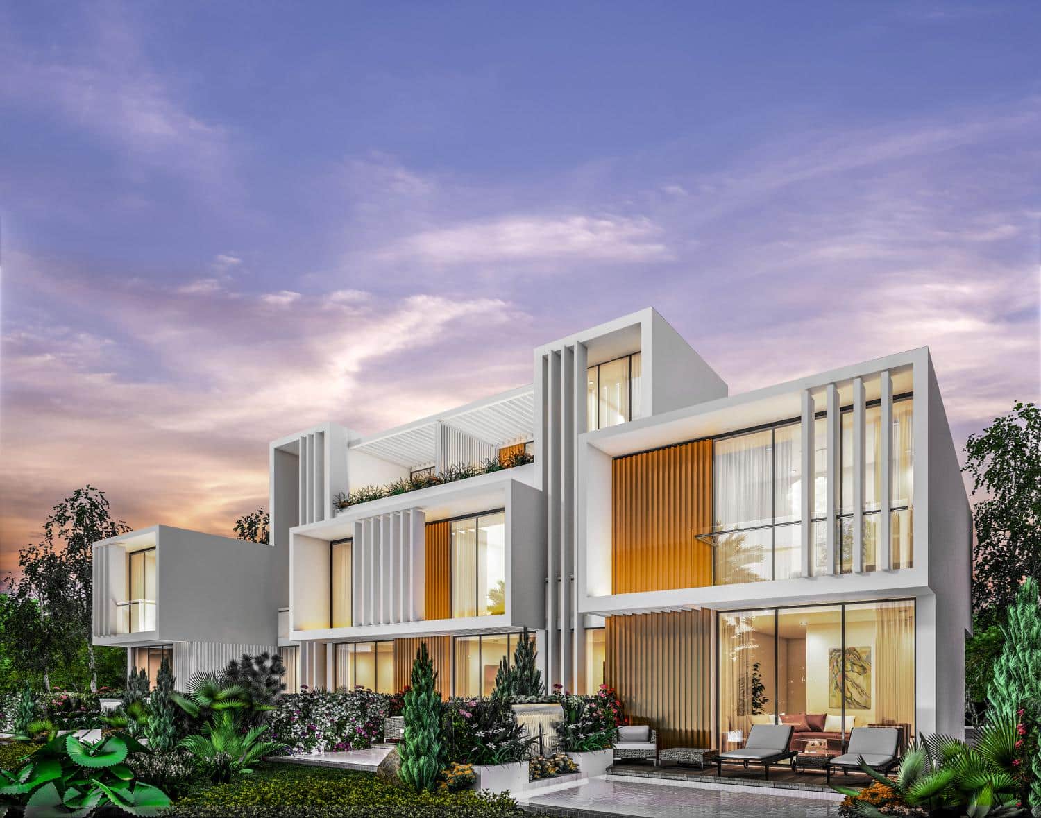 Adria Villas by Damac at Akoya. Luxury apartments for Sale in Dubai