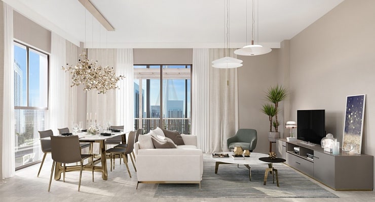 Bayshore квартиры в Dubai Creek Harbour от Emaar. Продажа премиум квартир в Дубае