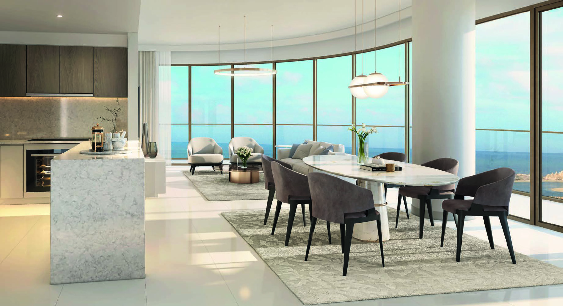 ELIE SAAB X EMAAR квартиры в Emaar Beachfront. Продажа премиум квартир в Дубае