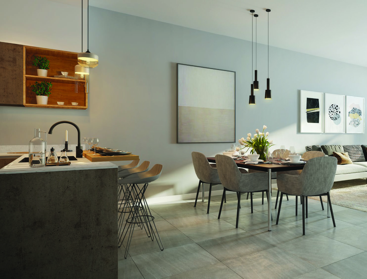 Elysee by Pantheon at Jumeirah Village Circle. Luxury apartments for Sale in Dubai