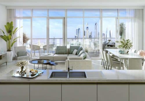 Marina Vista квартиры в Emaar Beachfront от Emaar. Продажа премиум квартир в Дубае
