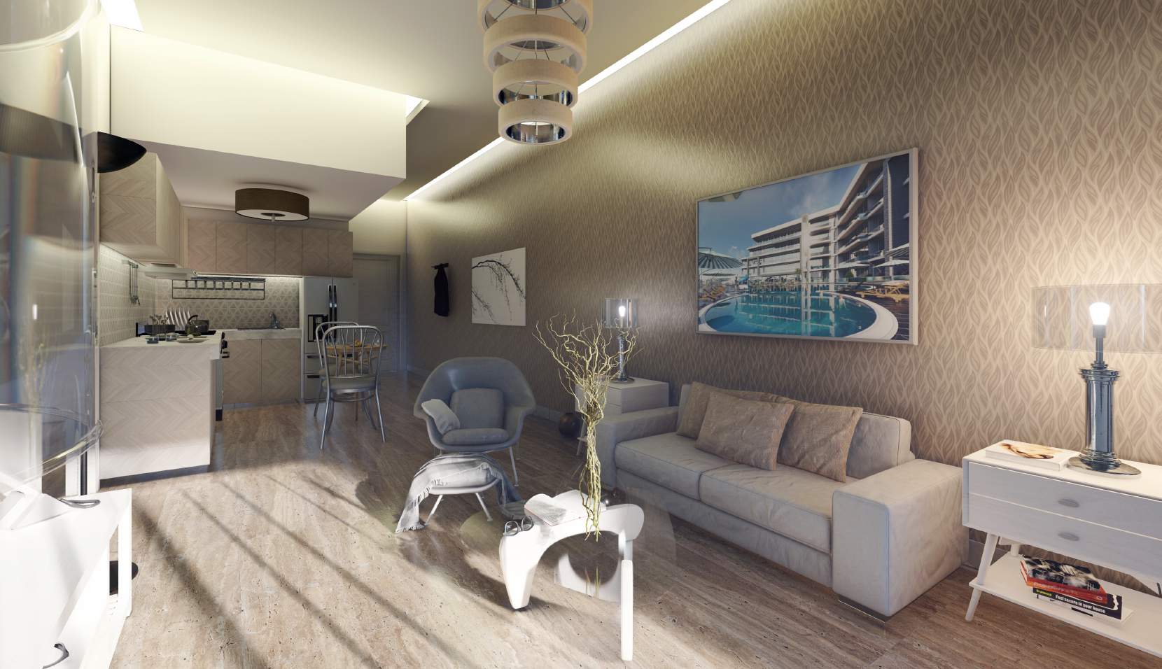 Samana Hills by Samana at Arjan. Luxury apartments for Sale in Dubai