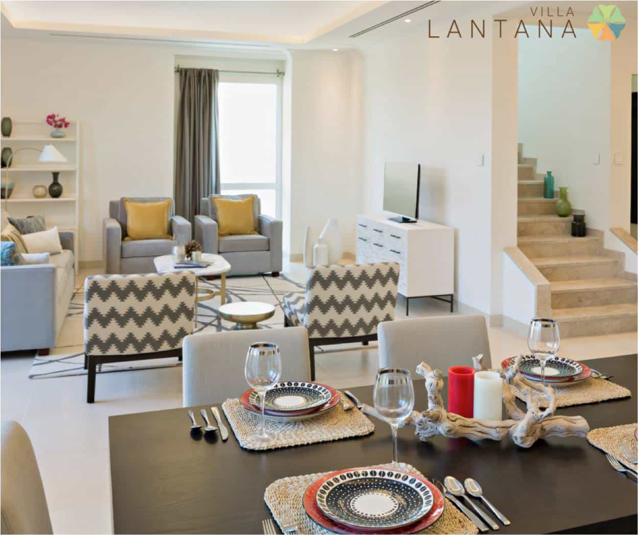 Villa Lantana by TECOM Group in Al Barsha. Luxury apartments for Sale in Dubai