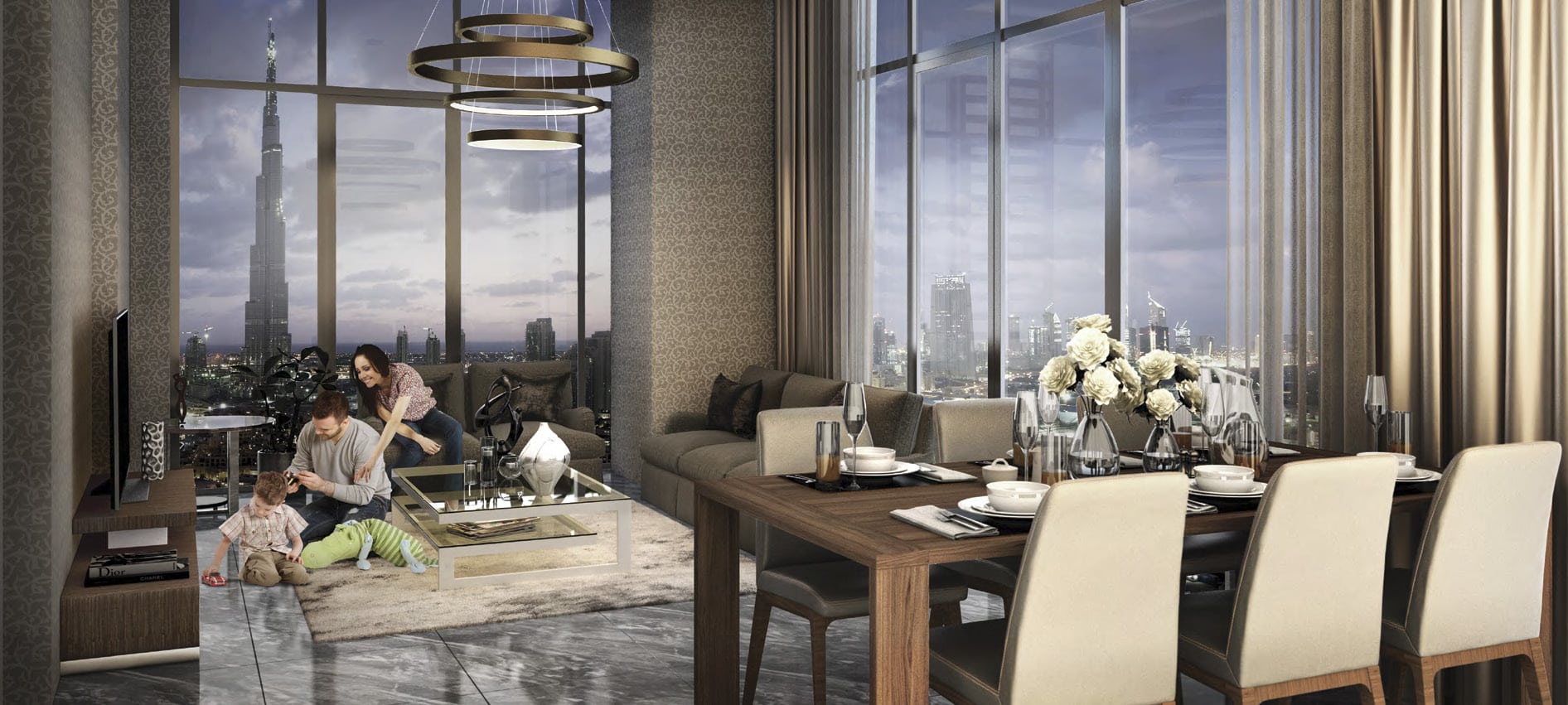 Creek Views by Azizi in Dubai Healthcare City. Premium apartments for Sale in Dubai