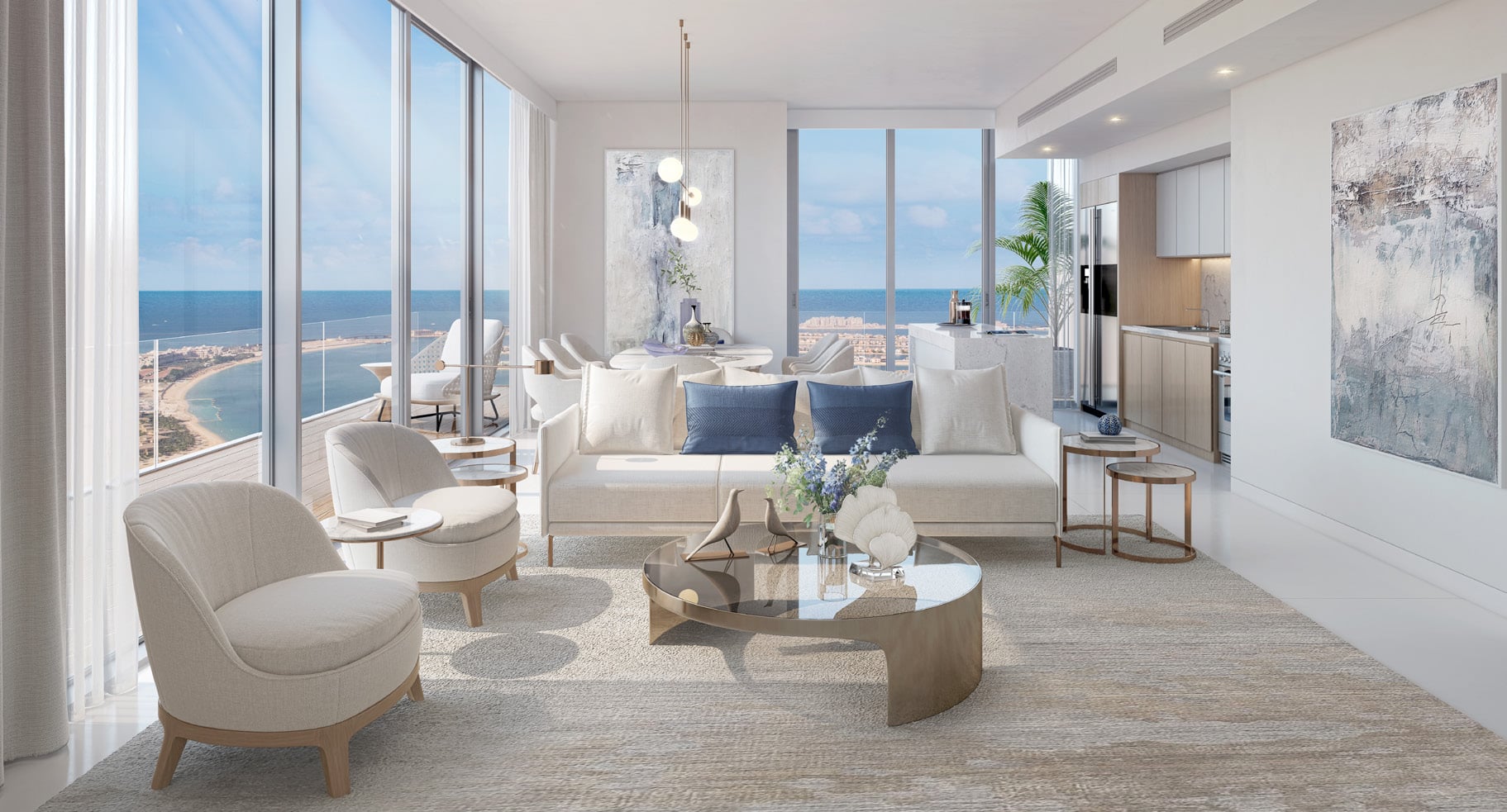 Beach Isle in Emaar Beachfront by Emaar Properties, Dubai.