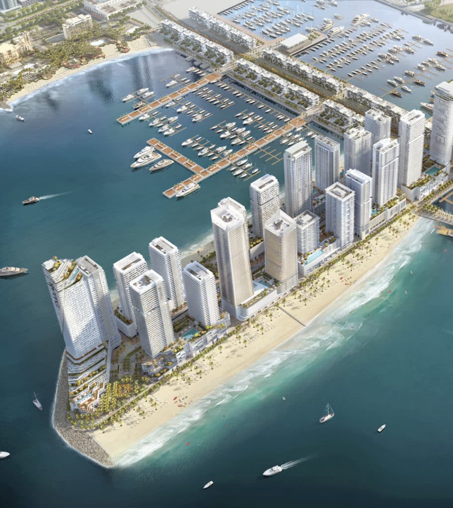 Beach Isle in Emaar Beachfront by Emaar Properties, Dubai.