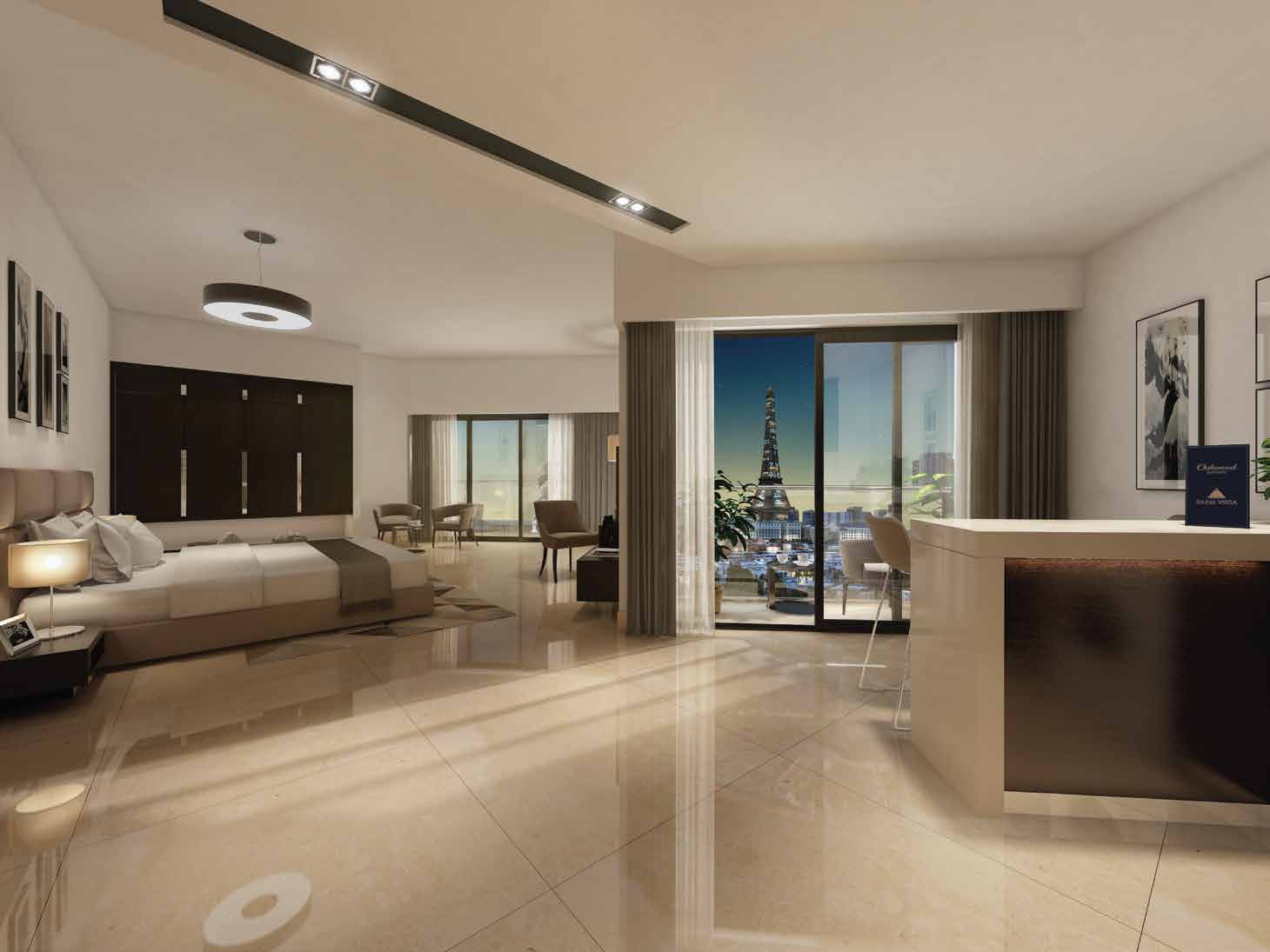 SAAM Vega by Oakwood at Falcon City, Dubai. Premium studios, 1, 2 and 3 bedroom apartments for sale in Dubai