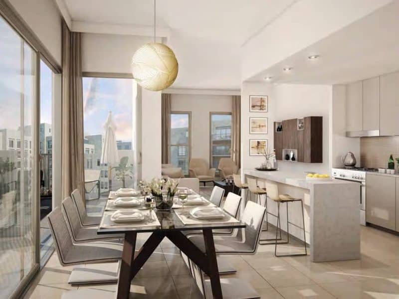RAWDA Park Views in Town Square Dubai by Nshama. Premium apartments for sale in Dubai