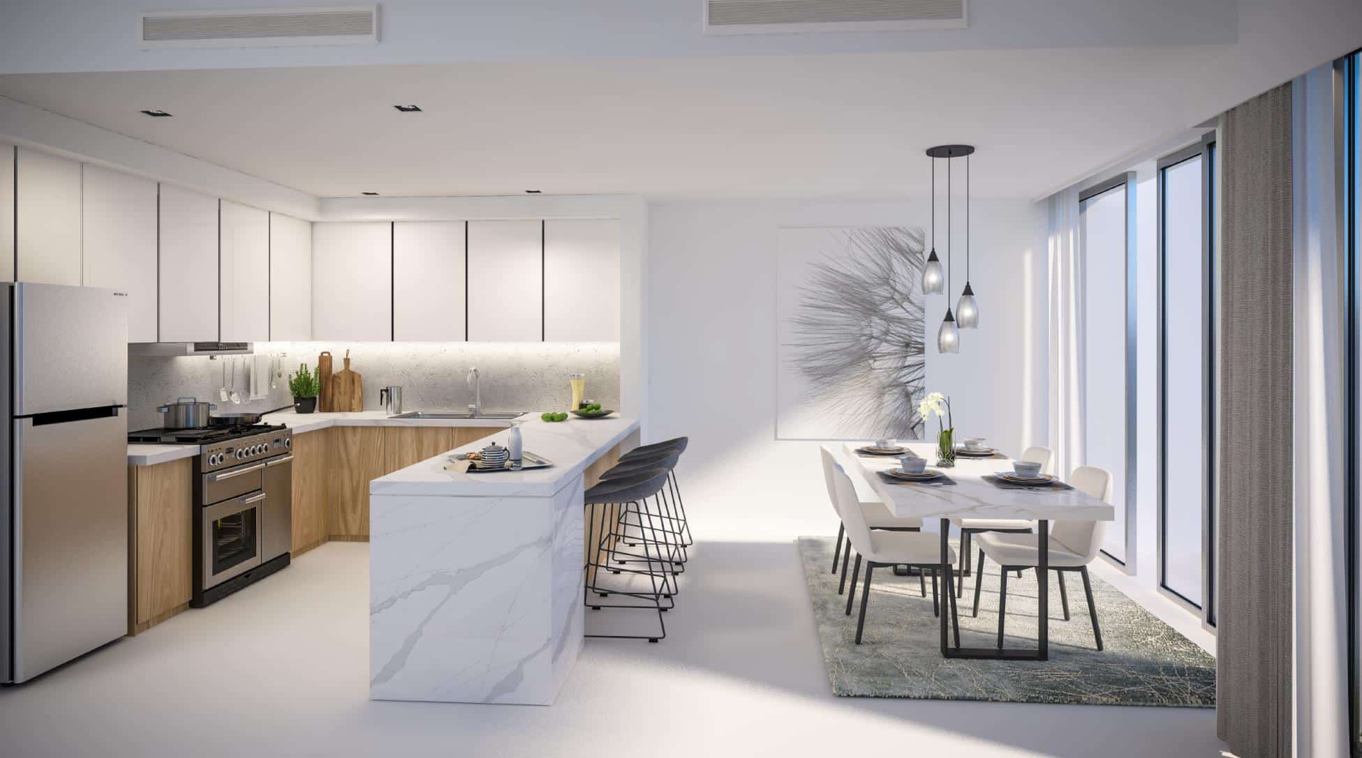 La Rosa III by Dubai Properties in Villanova. Premium apartments for sale in Dubai