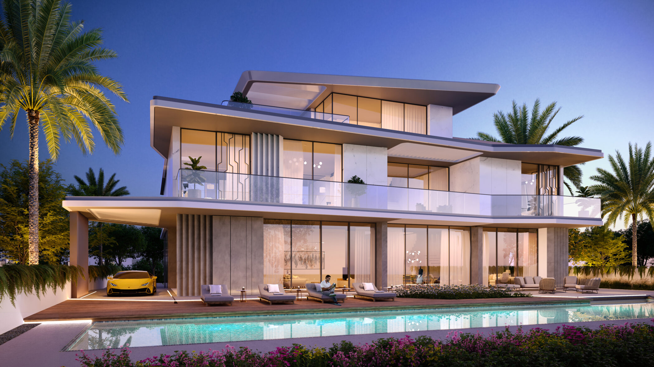Dubai Hills Vista Inspired by Automobili Lamborghini in Dubai Hills Estate by Emaar. Wide selection of 6 bedroom villas for sale in Dubai 3 2