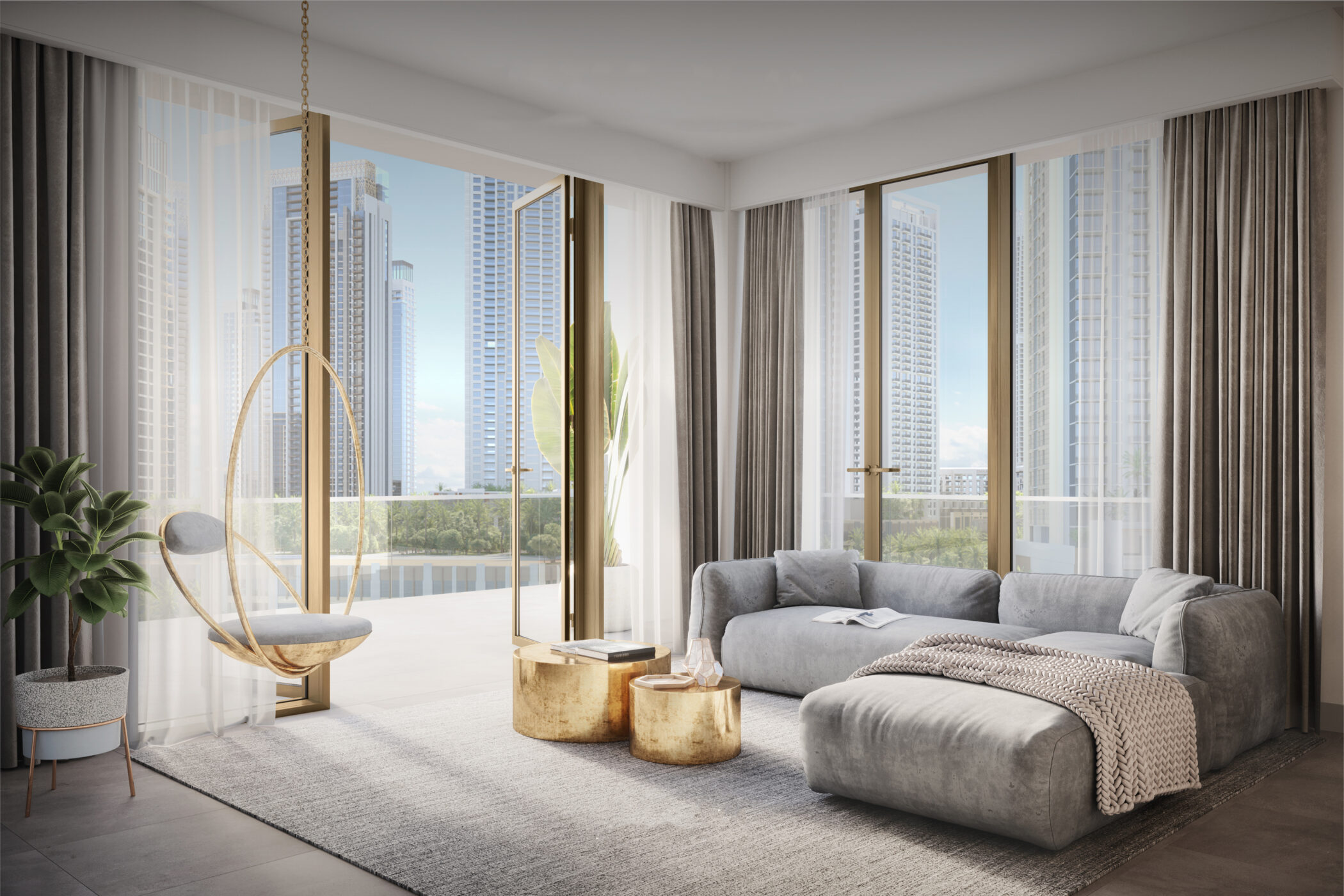 Grove at Creek Beach in Dubai Creek Harbour by EMAAR. Wide selection of 1, 2, 3 and 4 bedroom apartments. Payment plan available. 2_2