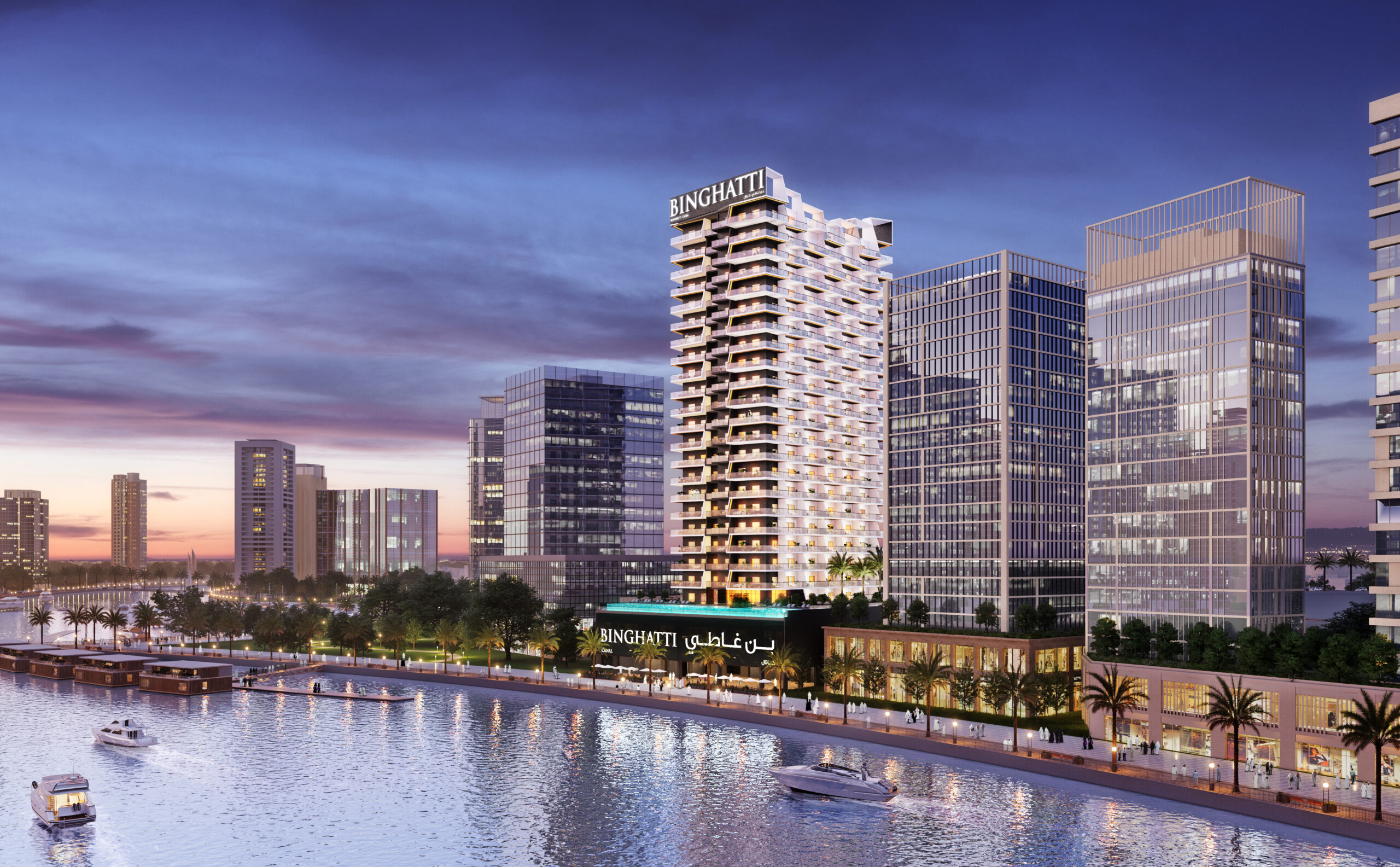 Binghatti Canal at Business Bay — Apartments for Sale in Dubai