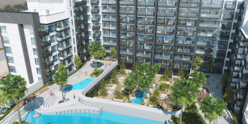 Beach Oasis by Azizi in Dubai Studio City. Premium studios, 1 & 2 bedroom apartments for sale in Dubai, UAE 3 3